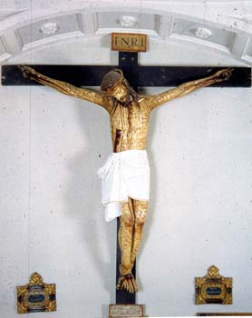 Anónimo. Cristo. S. XVI. Santa Teresa, Valladolid