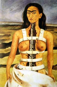 Frida Kahlo. La columna rota, 1944