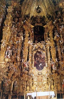 México. Catedral. Retablo de los Reyes