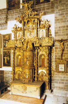 Retablo de Nuestra Señora de los Remedios. S. XVIII. Cuzco