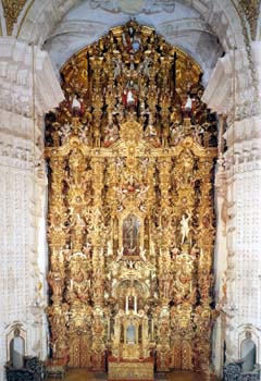 Taxco. Iglesia de Anta Prisca. Retablo Mayor. Isidro Vicente Balbás