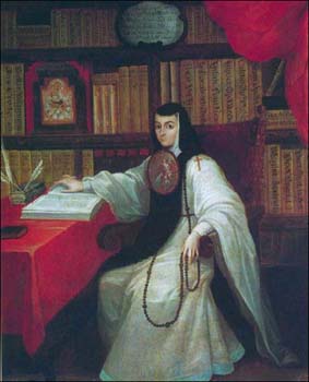 Miguel Cabrera. Sor Juana Inés de la Cruz (México, 1750)