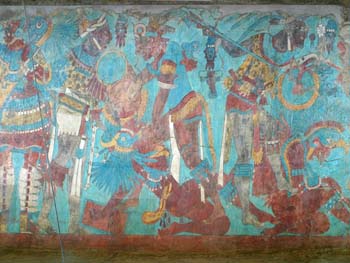 Cacaxtla. Mural de la Batalla