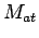 $M_{at}$