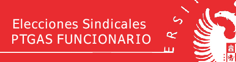 Elecciones sindicales 2025 -- PTGAS Funcionario 