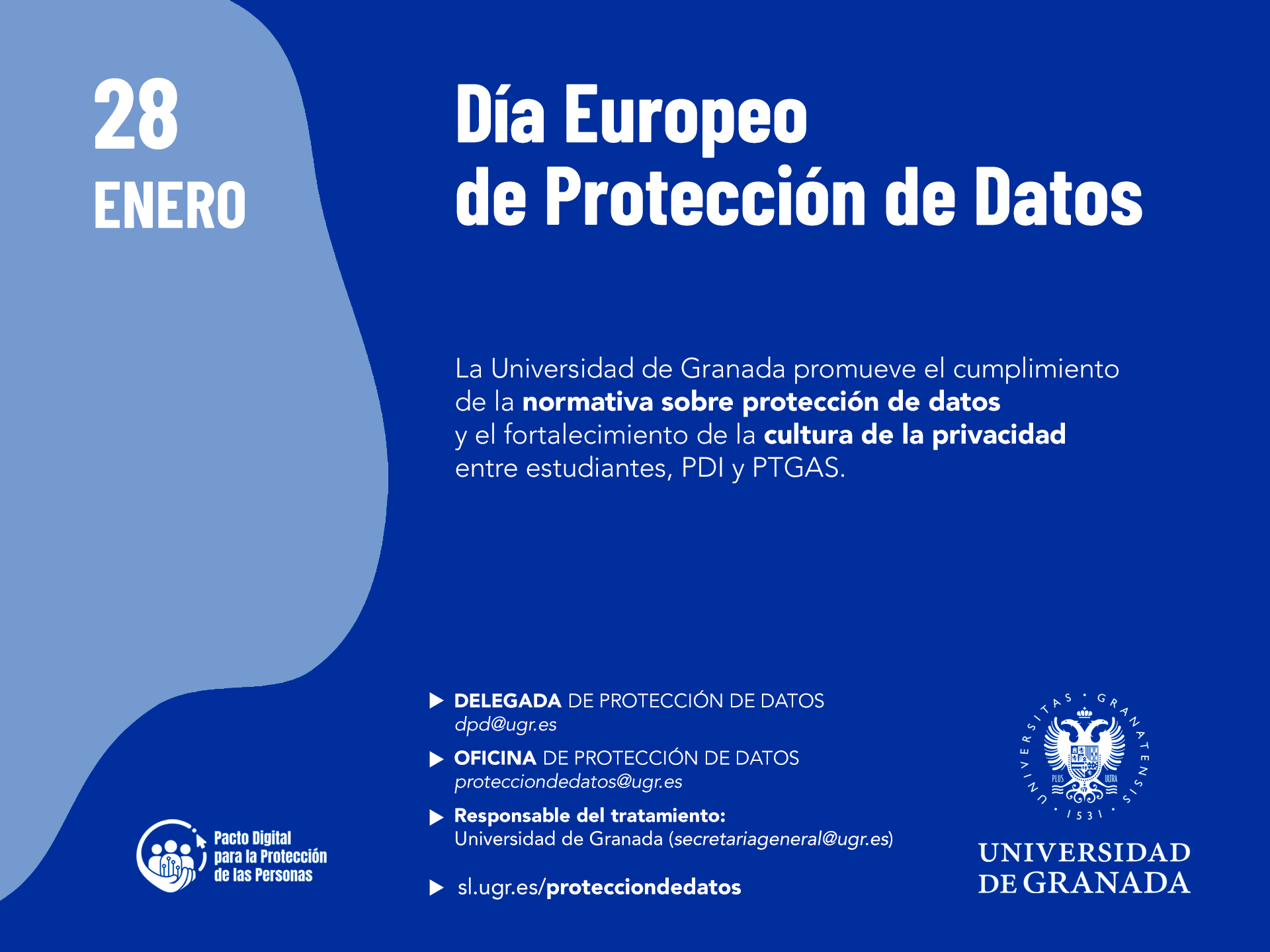 Dia Europeo de la Protección de Datos en la UGR