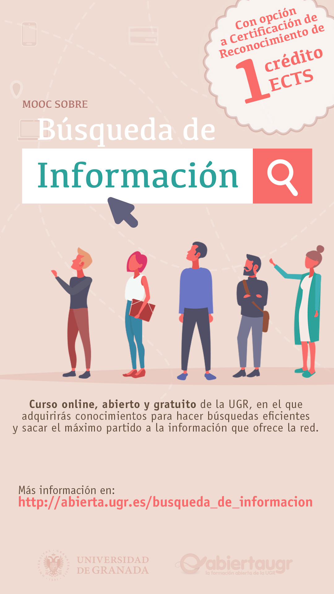 cartel de búsqueda de información Abierta UGR