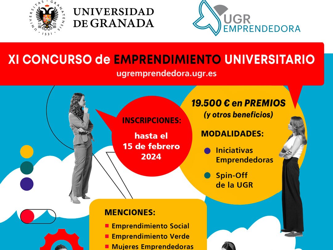XI Concurso de Emprendimiento Universitario 2023 de la UGR