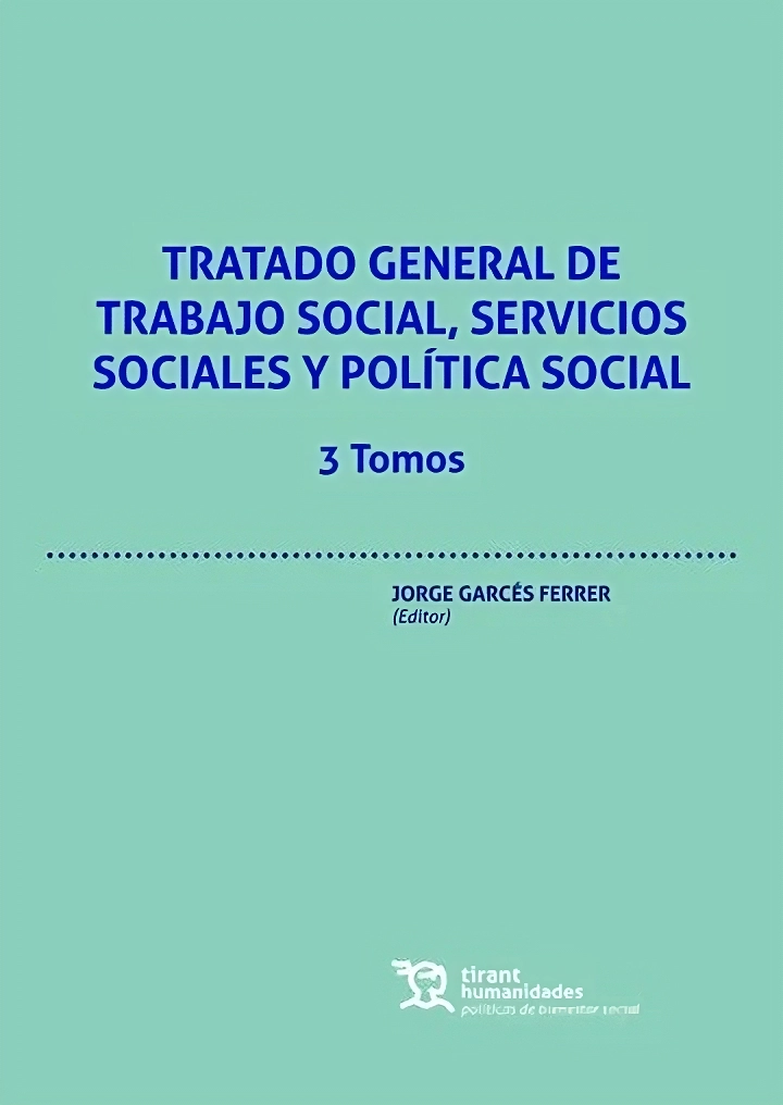 Portada Tratado General de Trabajo Social, Servicios Sociales y Política Social”