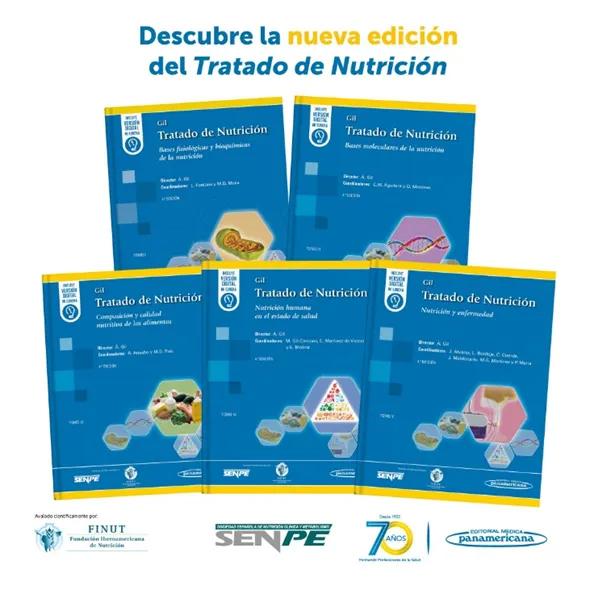 Presentación de la cuarta edición del «Tratado de Nutrición”, la más completa e importante obra escrita en español sobre nutrición