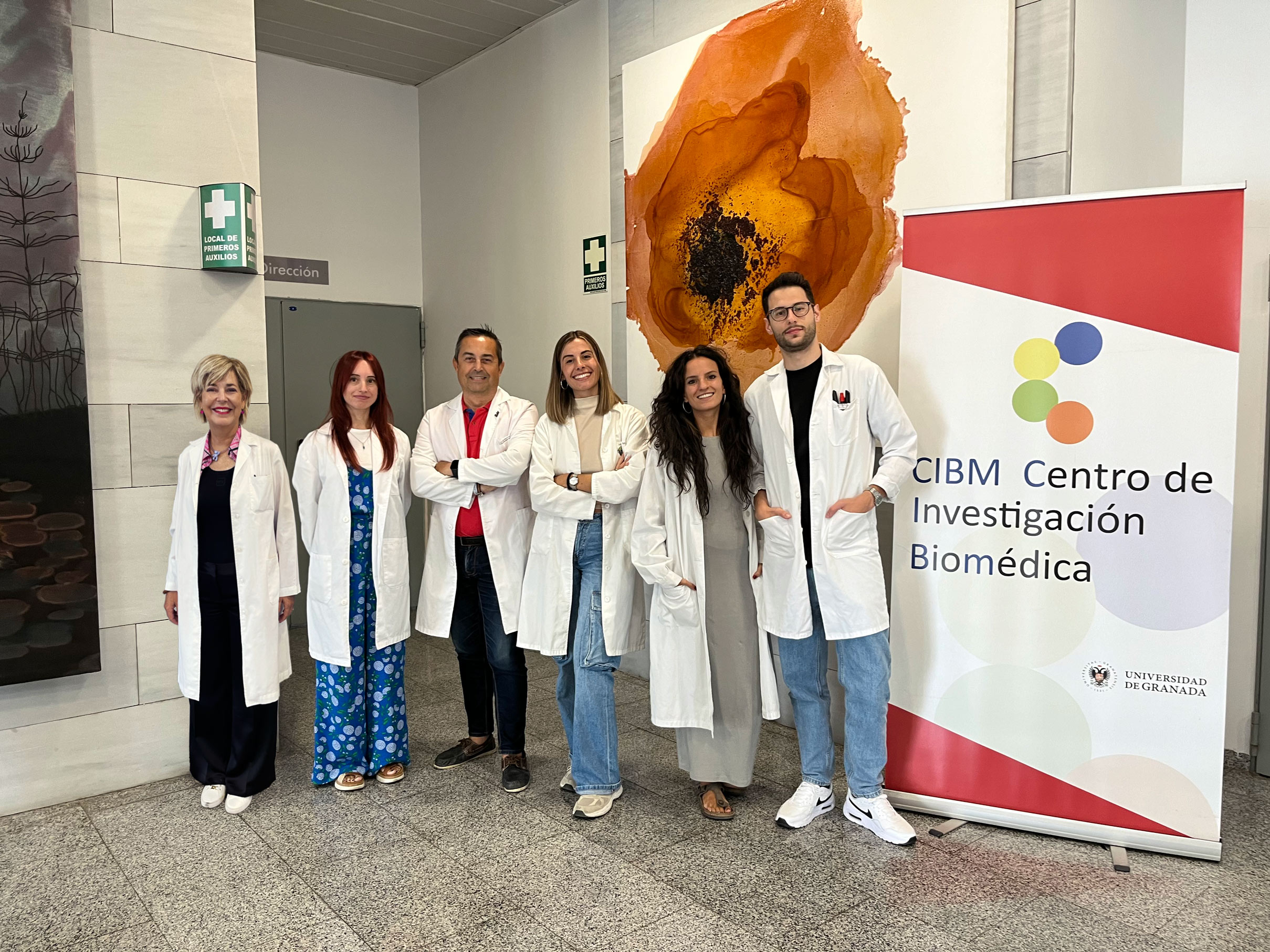 Fotografía Grupo de Investigación del Centro de Investigación Biomédica