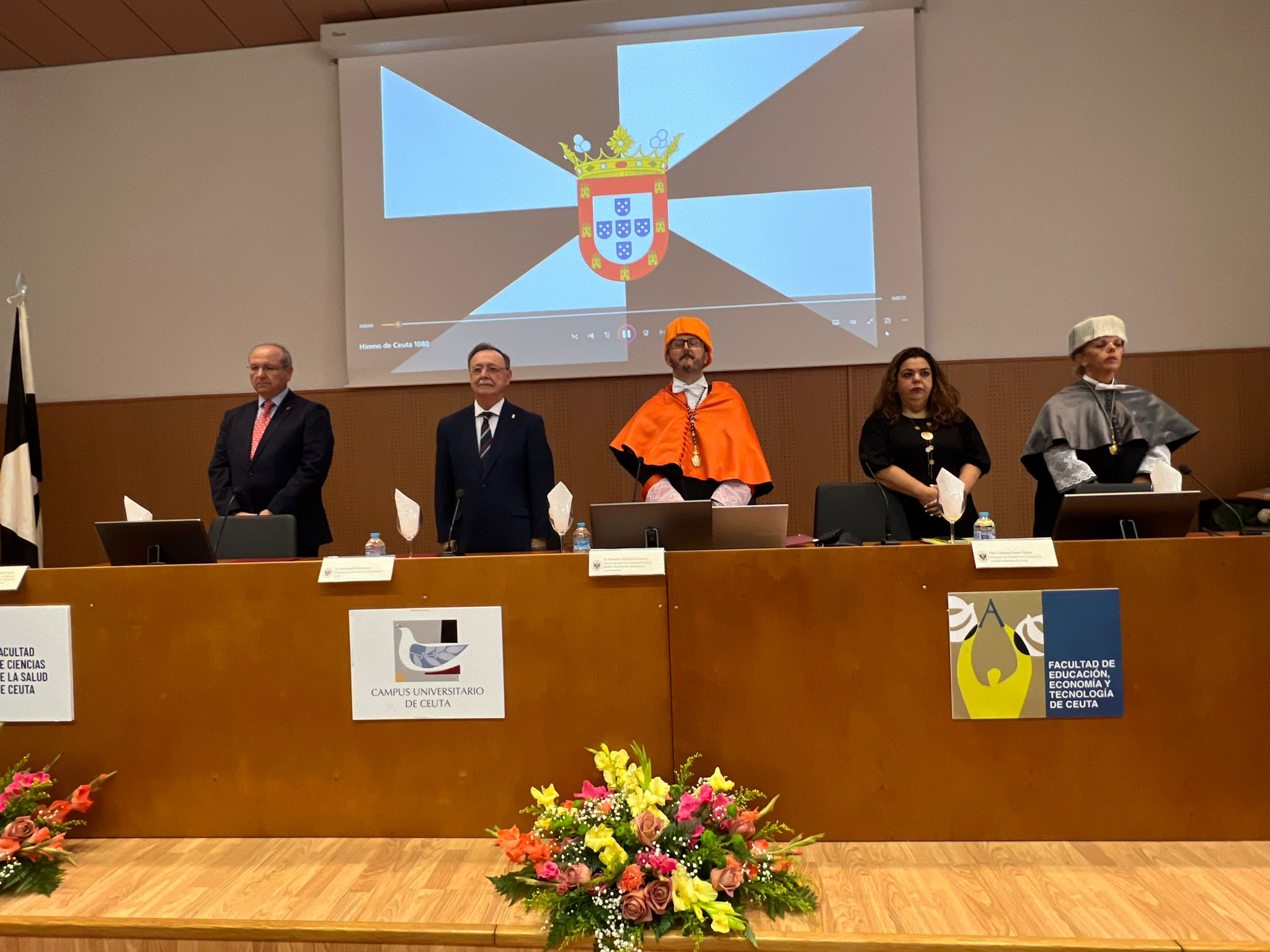 Celebrado el Acto de Apertura del curso académico 2024-2025 en el Campus de Ceuta de la UGR