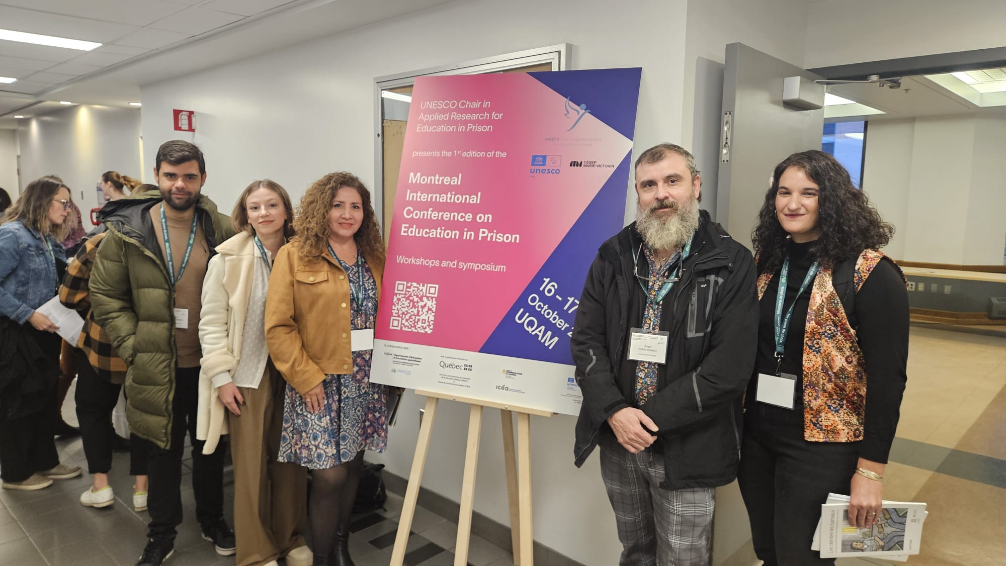 Investigadores participan en la Montreal International Conference for Education in Prison