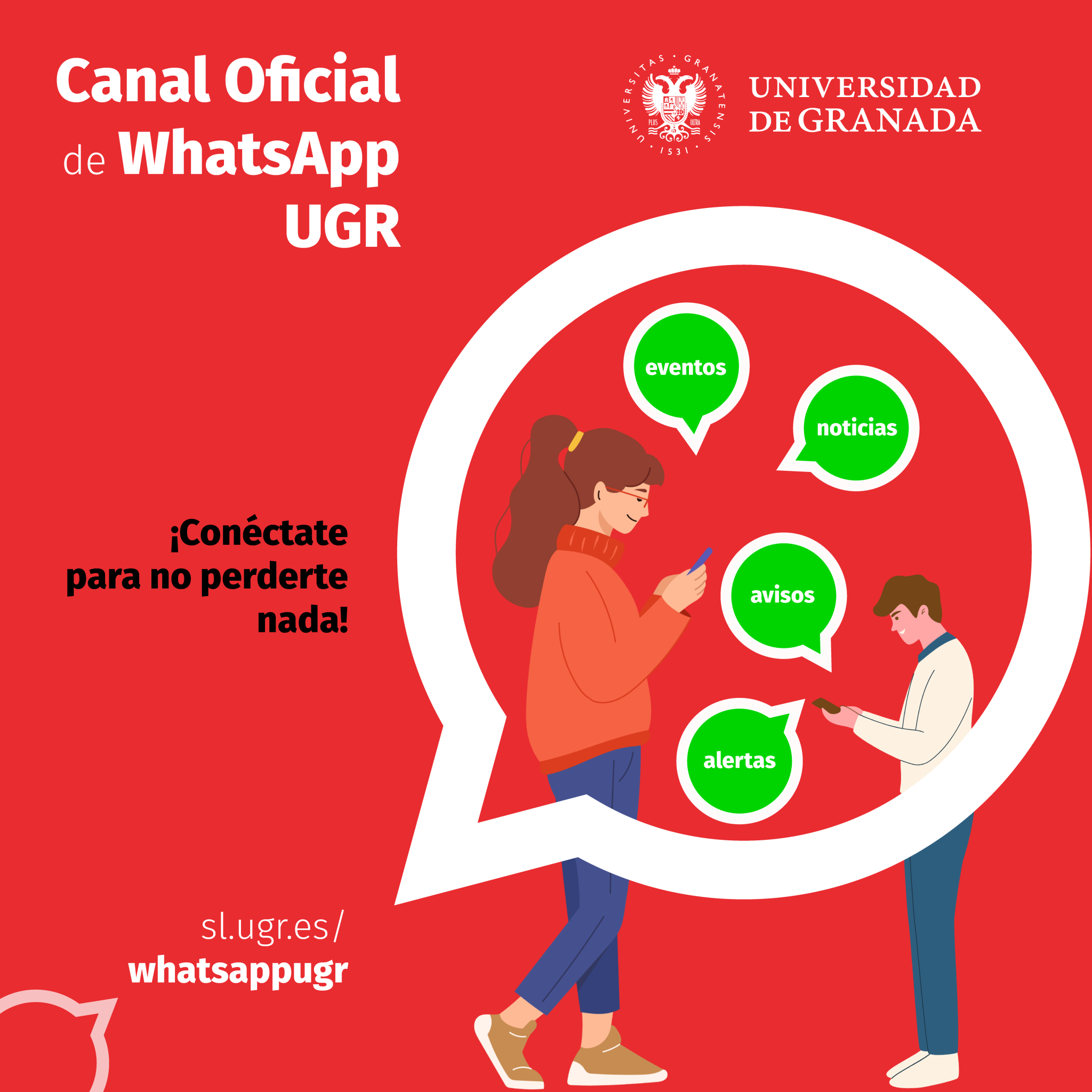 Canal de WhatsApp de la UGR